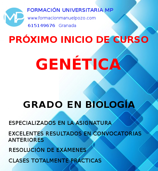 Genetica Biologia Formacion Manuel Pozo